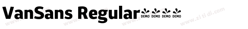VanSans Regular字体转换